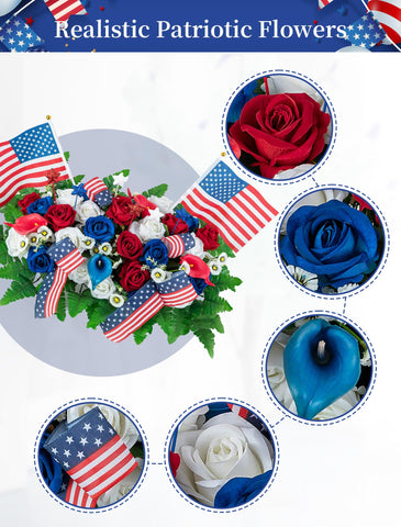 Memobloom material close-up of PU and silk flowers illustrating weather-resistant durability outdoors