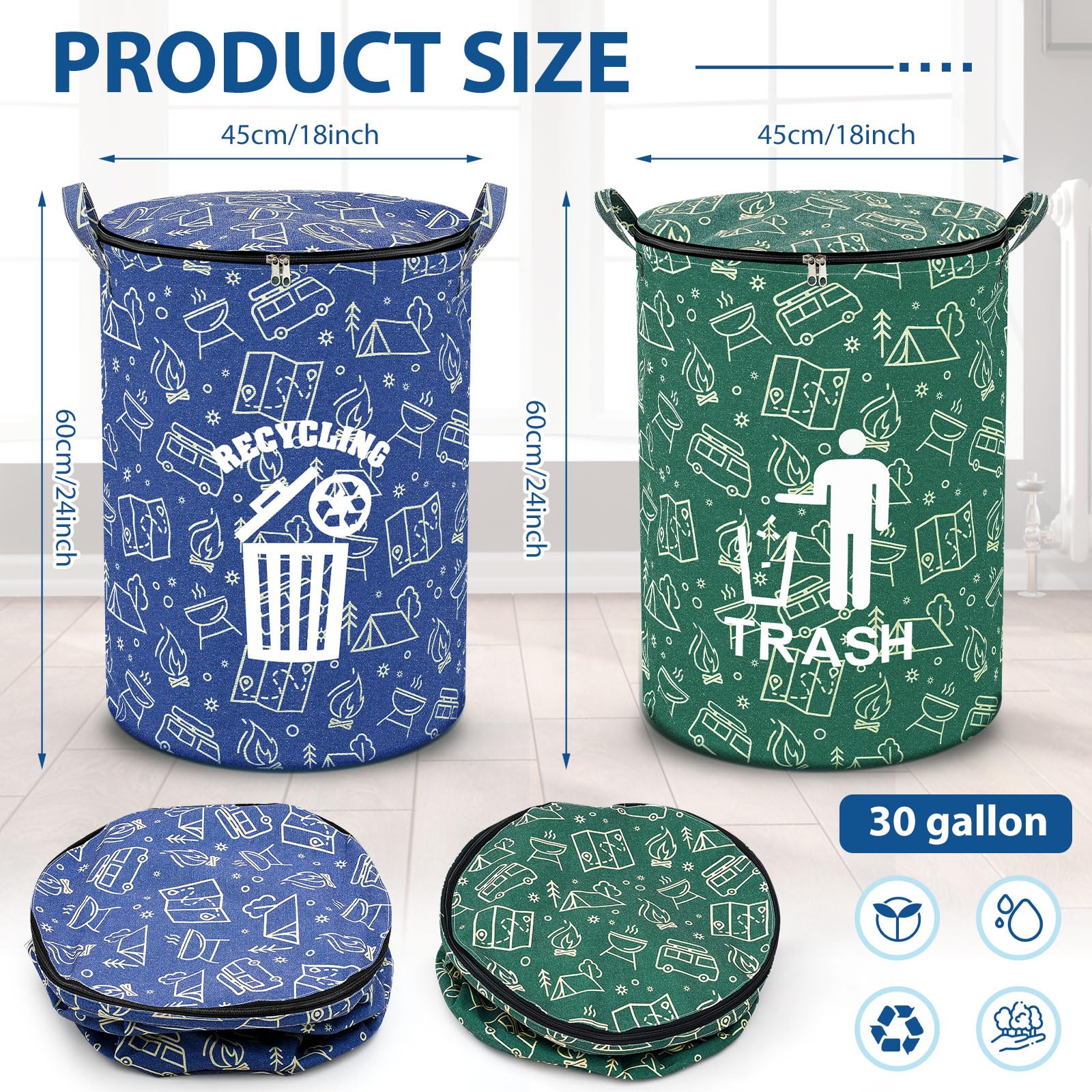Memorywuu zippered lid closed securing waste and reducing odors effectively