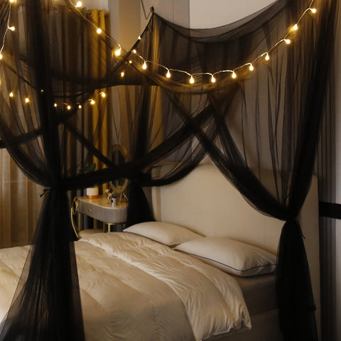 Mengersi LED lights detail with warm glow adding soft ambience and decorative charm