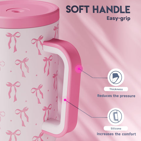 Meoky tumbler seated in car cup holder showing compatibility and travel convenience benefit