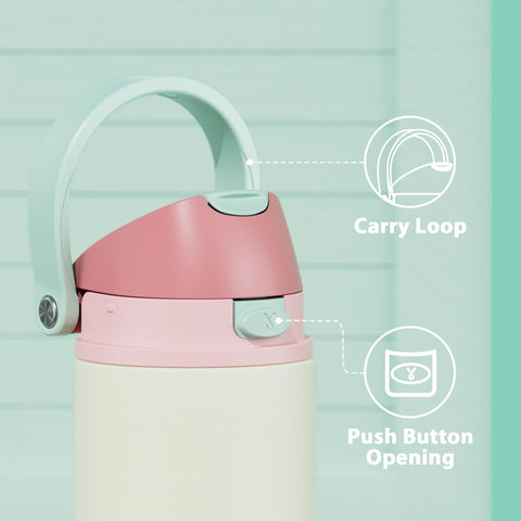 Meoky wide mouth filled with ice showing easy filling and cleaning