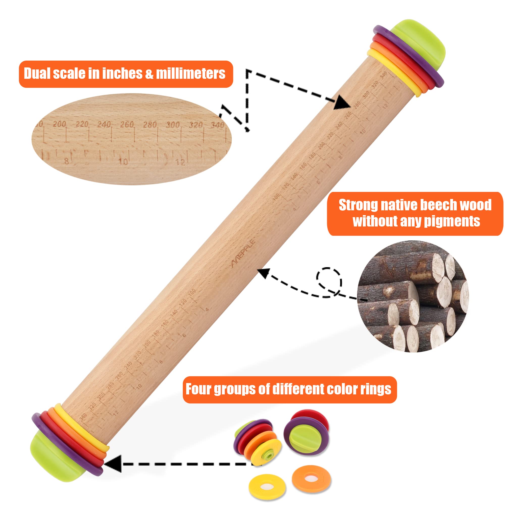 Mepple product boxed attractively as a gift to surprise home bakers with practical tools