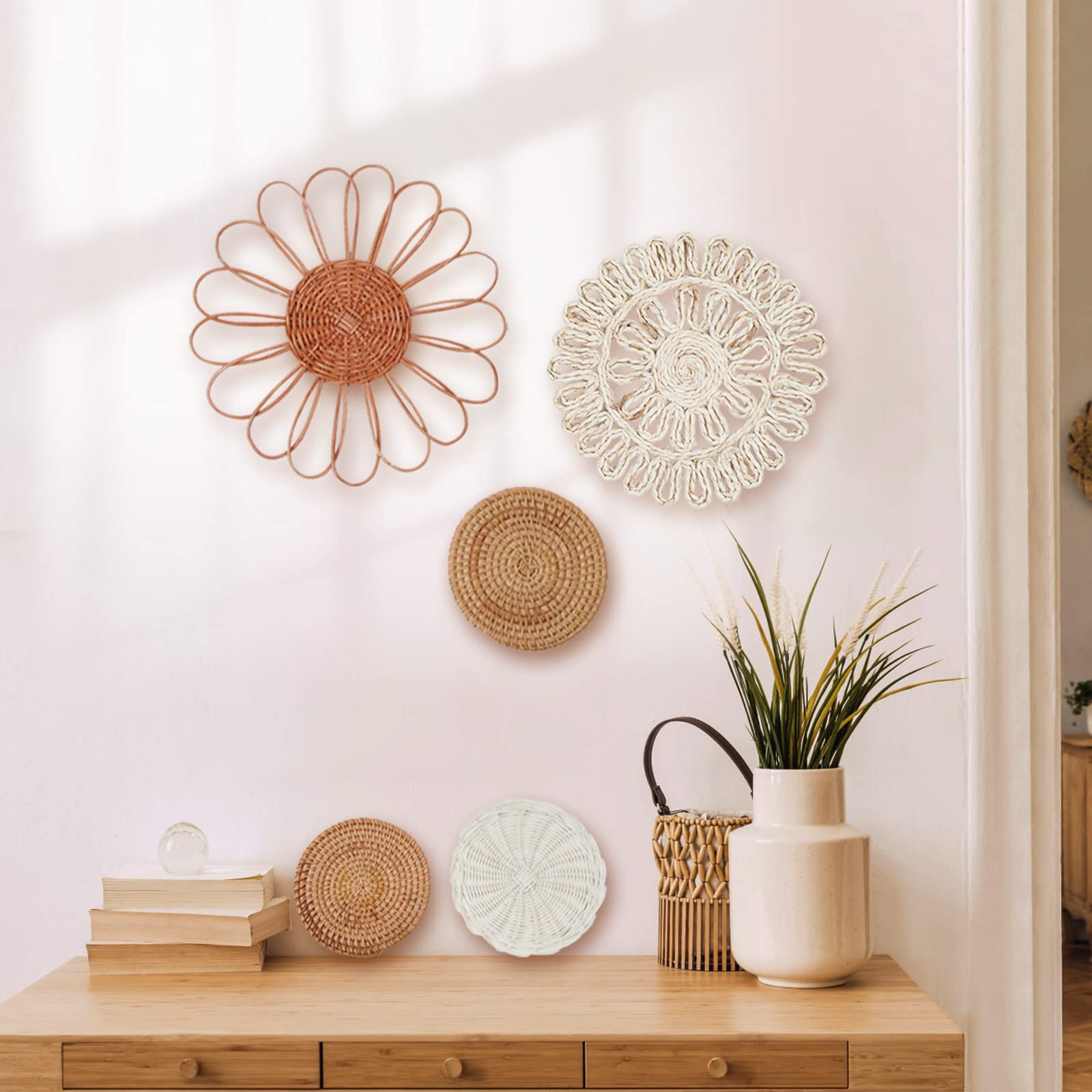 MeraMera hanging in a nursery showing set adding soft boho focal point to room