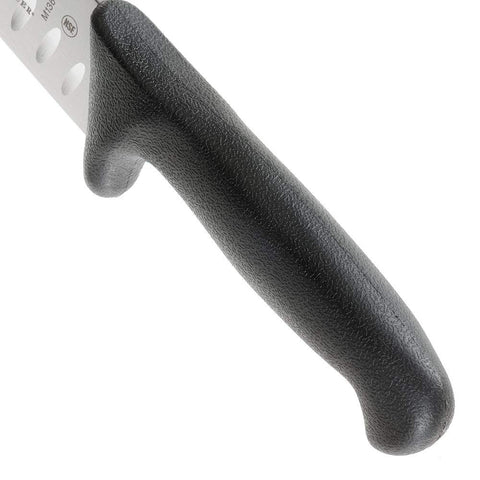 Mercer BPX full blade laid on cutting board for large cuts