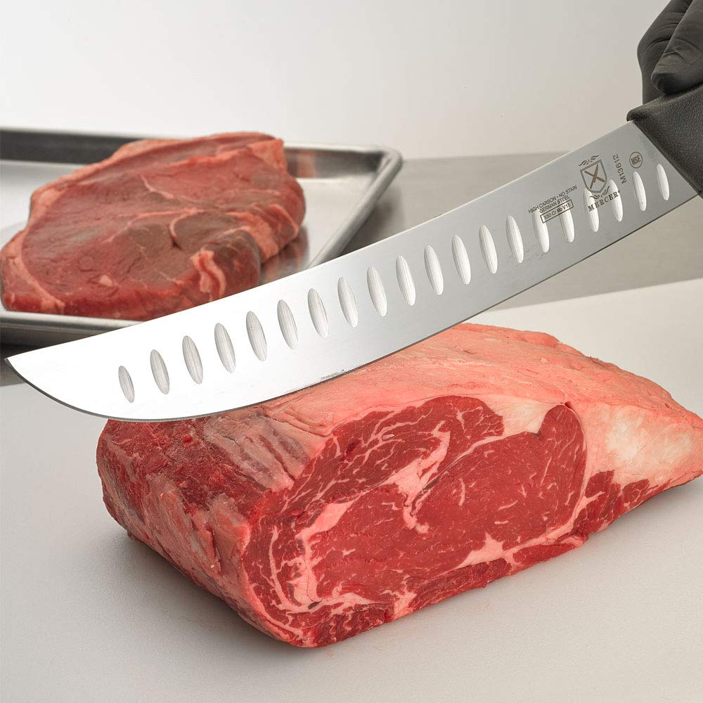 Mercer BPX in professional kitchen for heavy-duty butchery tasks