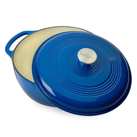Mercer Culinary side handle detail illustrating sturdy grip for safe handling