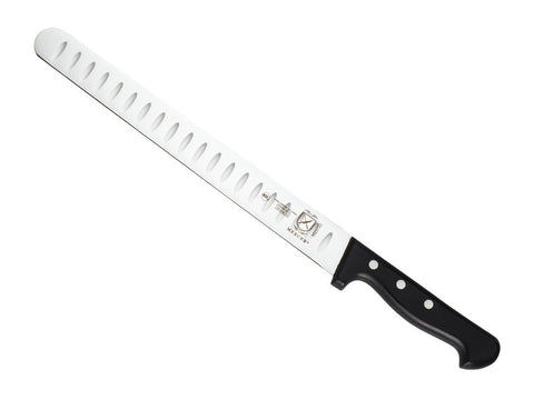 Mercer Culinary Renaissance front view showing full blade and handle for precise slicing