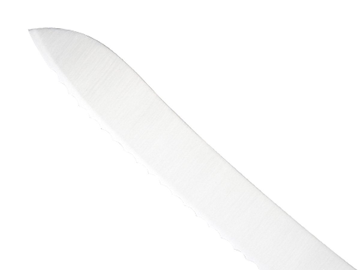 Mercer Millennia close-up of black Millennia handle texture providing non-slip grip and ergonomic comfort