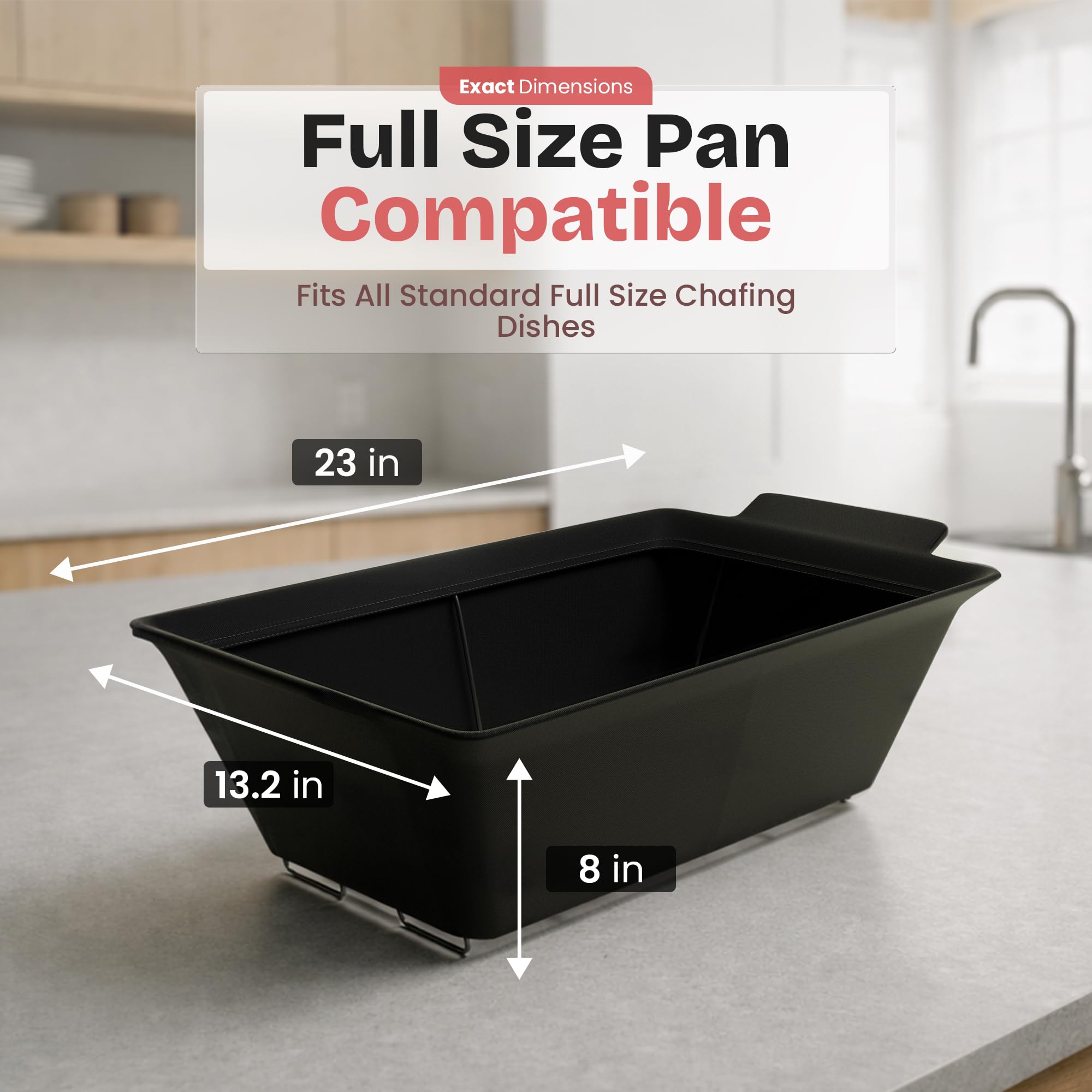 Merchlio guards folded flat for compact, reusable storage and transport