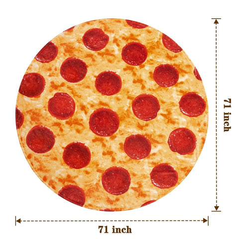 mermaker pepperoni blanket label showing care instructions and durable construction