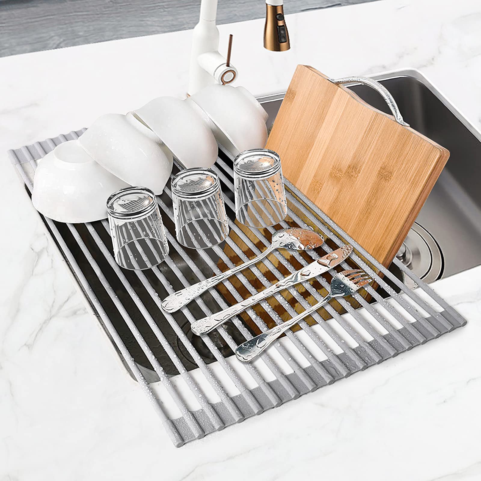 MERRYBOX in kitchen lifestyle scene enhancing countertop space