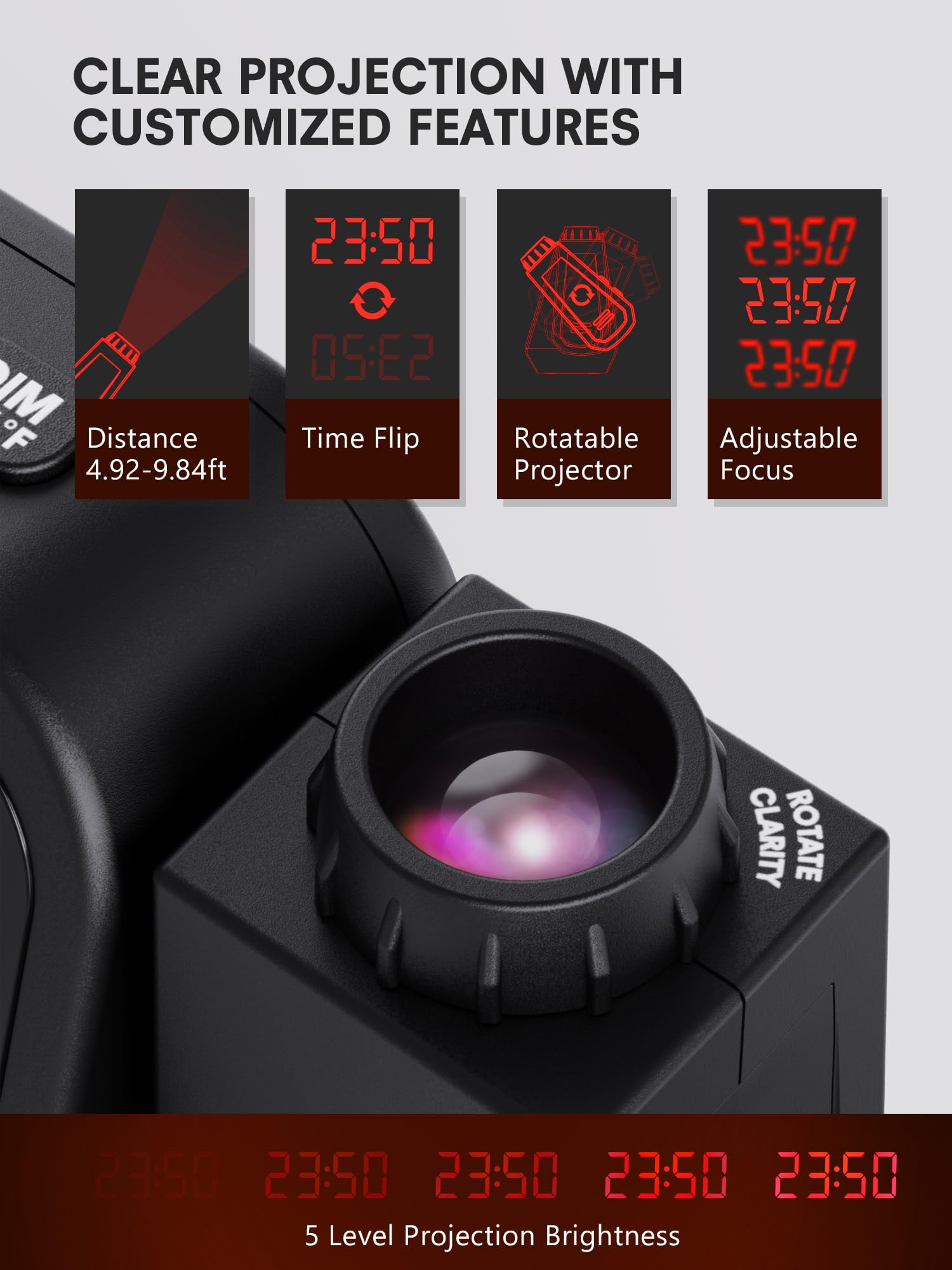 Mesqool focus ring close-up showing crisp projected digits control