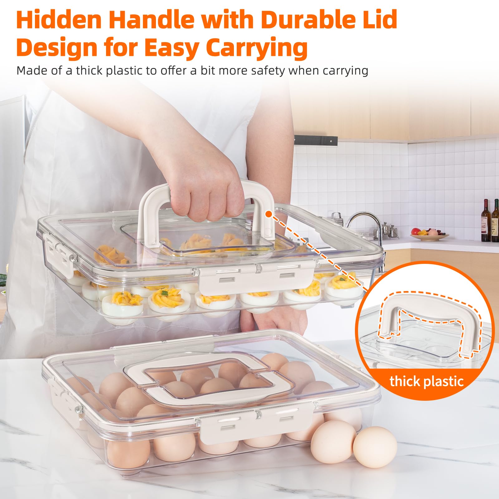 MesRosa hidden handle pulled up for comfortable carrying and balance