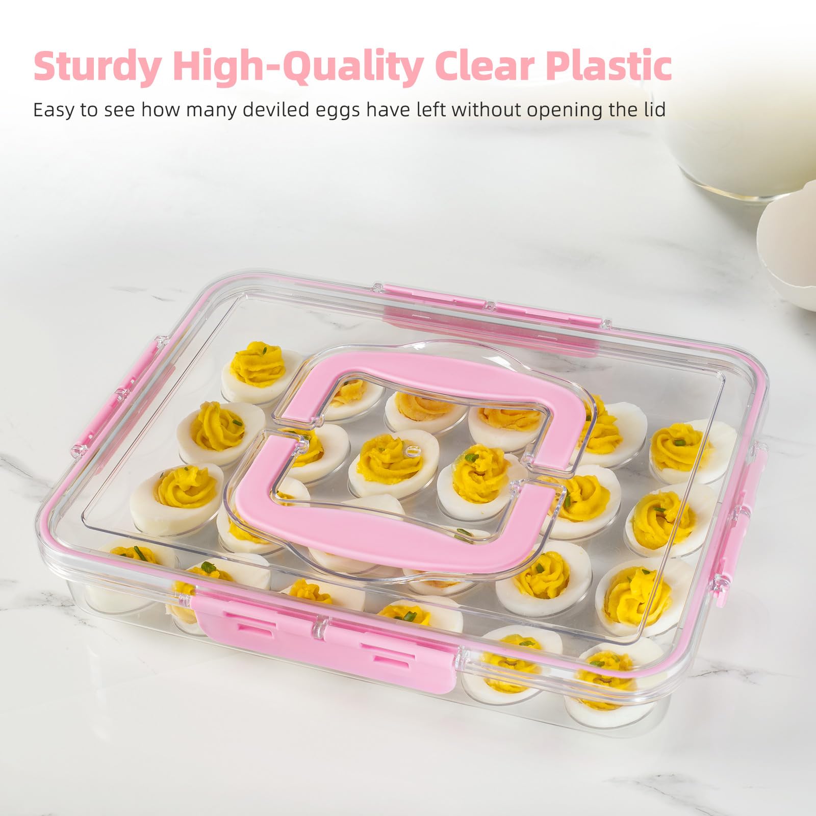 MesRosa container packed in picnic basket for outdoor travel convenience