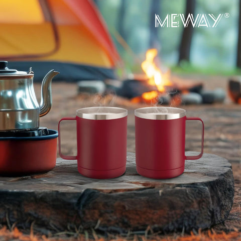 MEWAY size comparison in hand showing compact, portable capacity