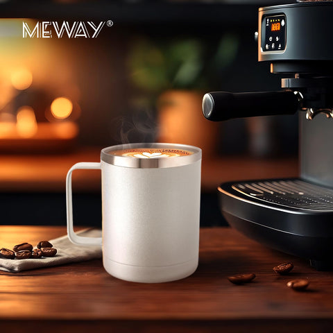 MEWAY next to smartphone for size comparison and everyday fit