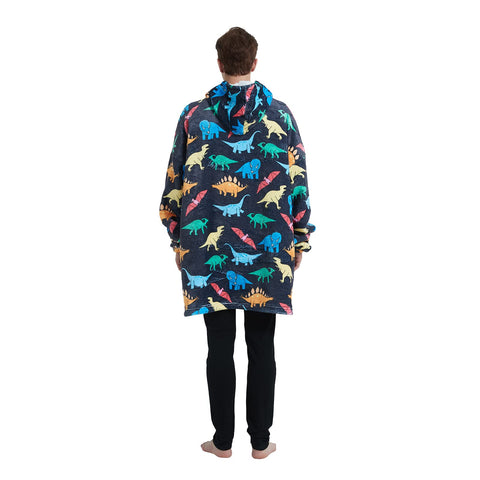 Mewkou hoodie vacuum-packed with care label showing easy unpacking and care tips