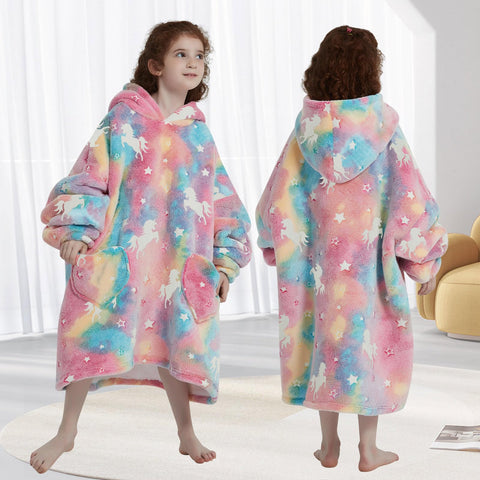 Mewkou child lounging in hoodie illustrating cozy wear at home