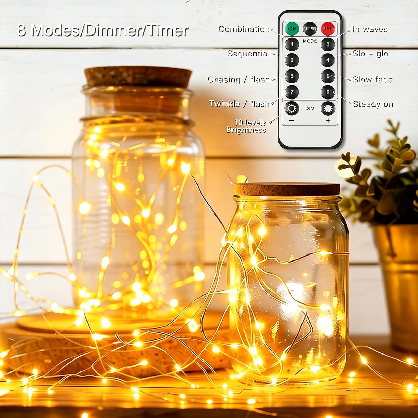 Mewuv lights wrapped around a tree outdoors showing waterproof party lighting