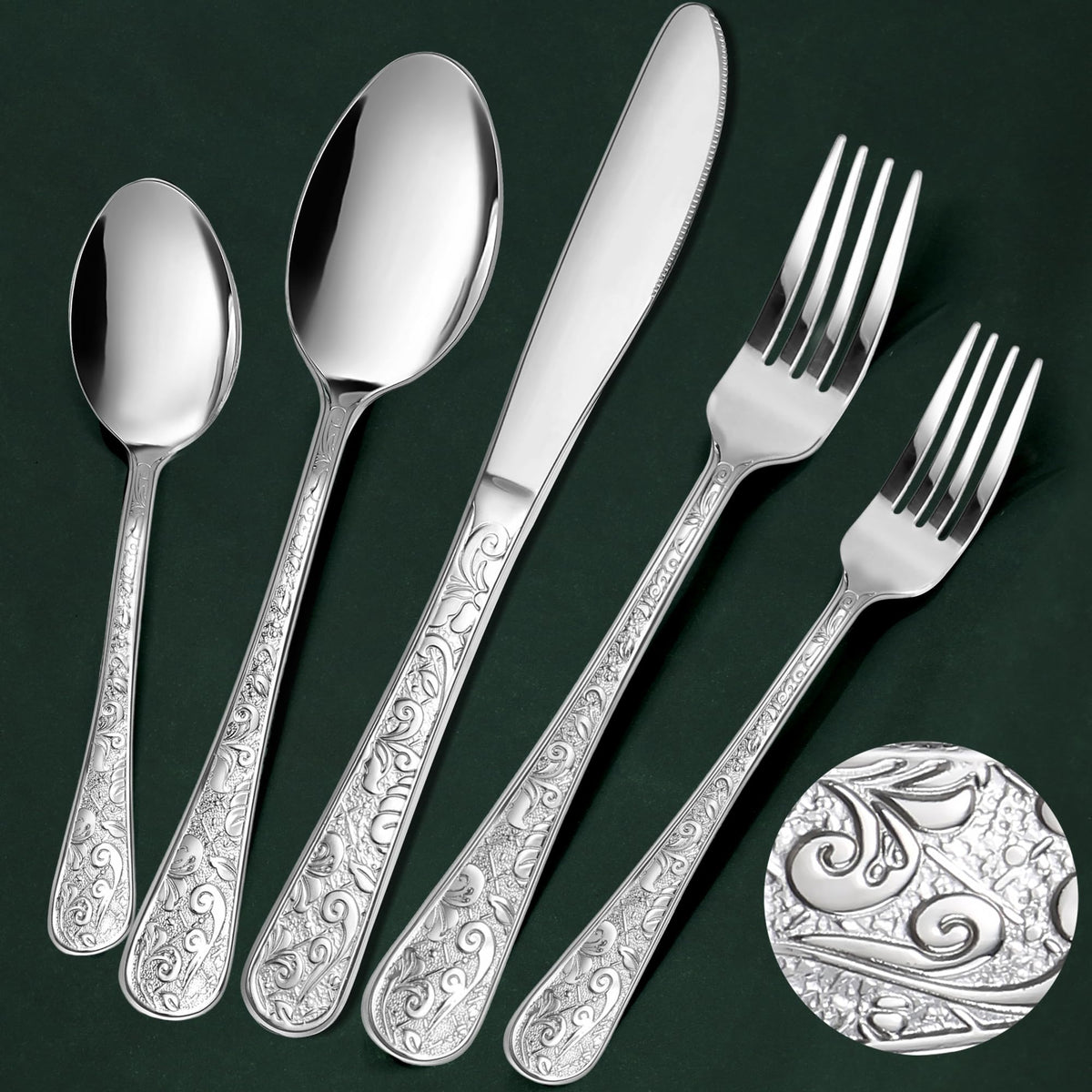Meythway front packaging showing full 40-piece set and elegant presentation