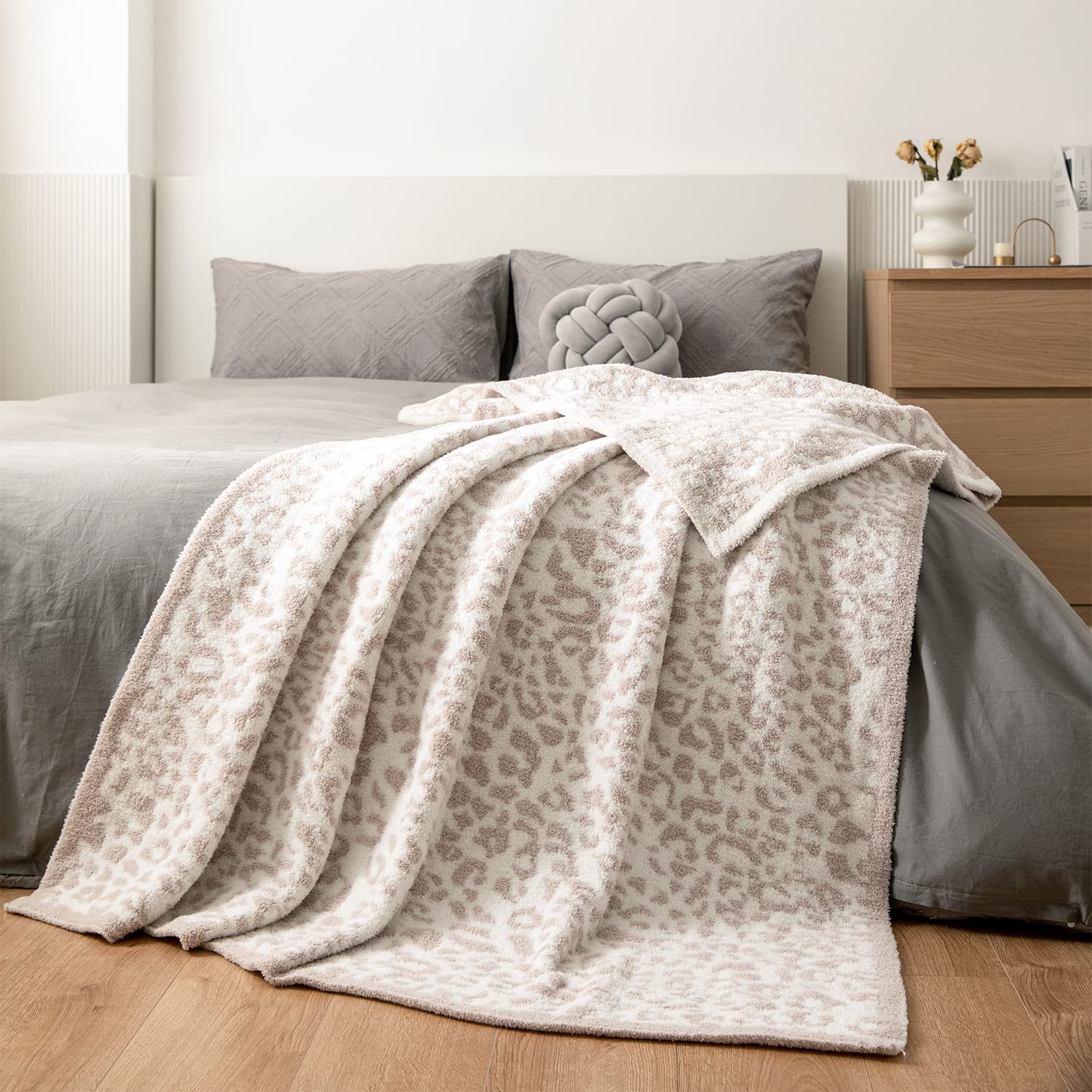 MH MYLUNE HOME folded throw styled for storage showing compact portability benefit