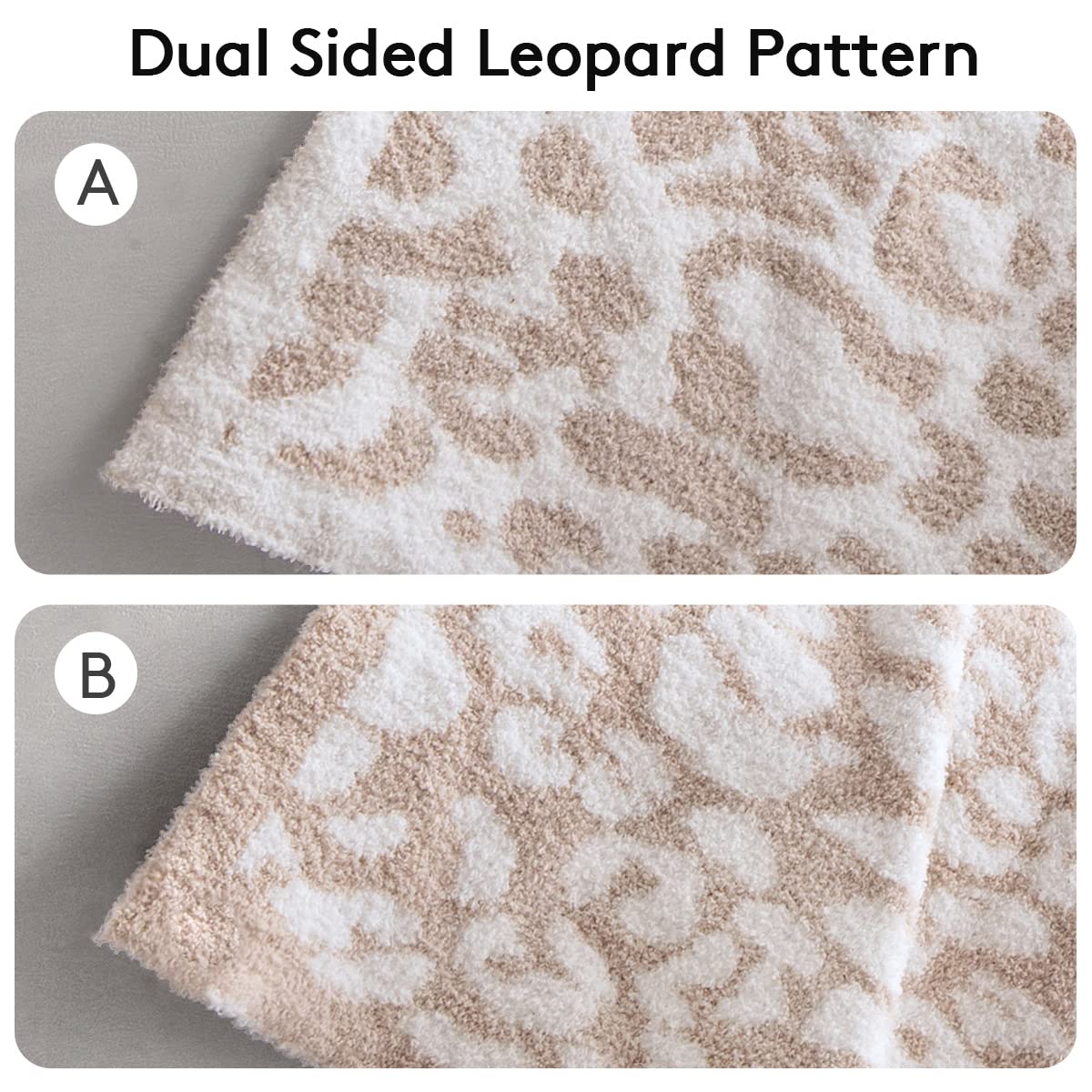 MH MYLUNE HOME throw draped on sofa adding decorative animal-print accent