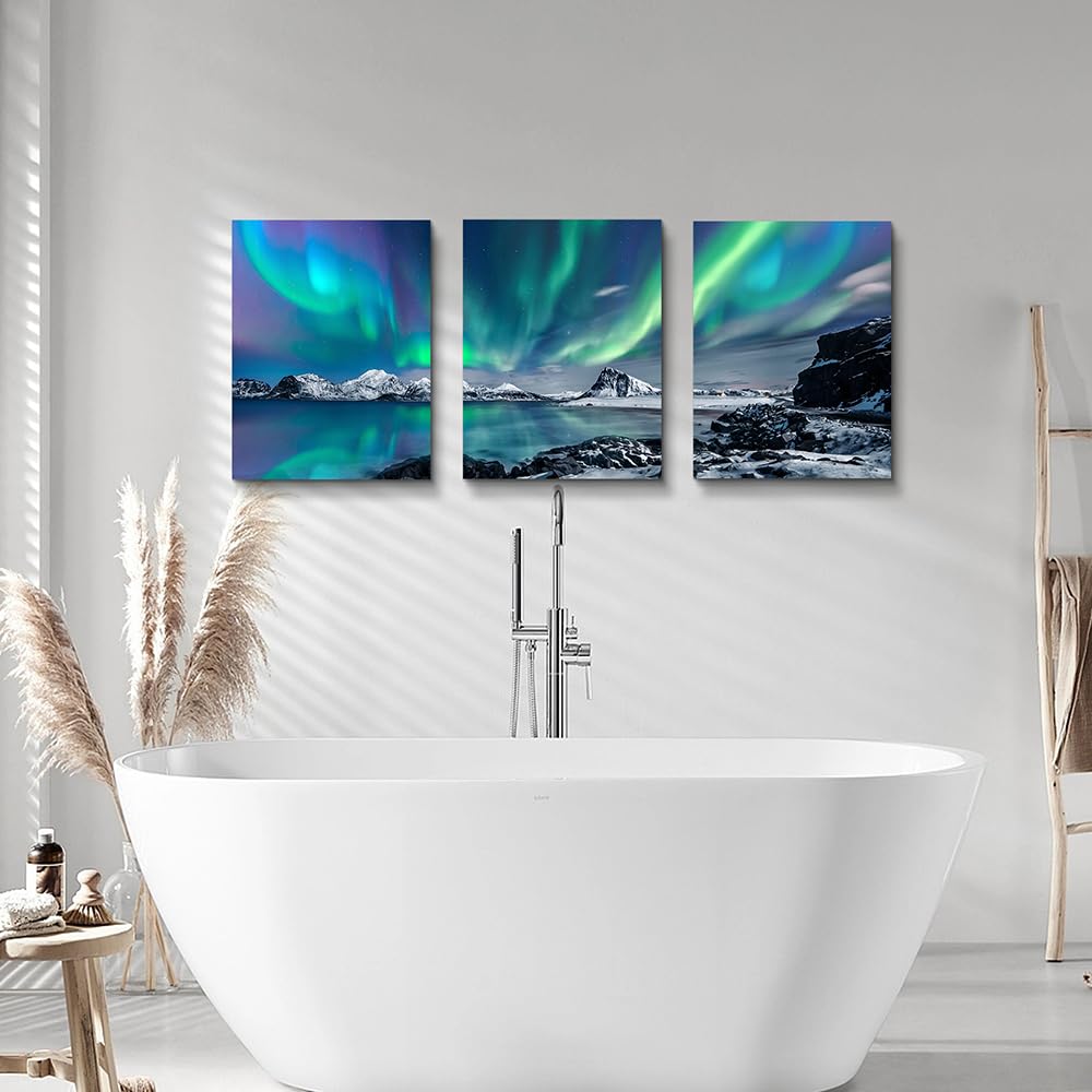 MHARTK66 in a styled bedroom creating a calming focal point over the bed