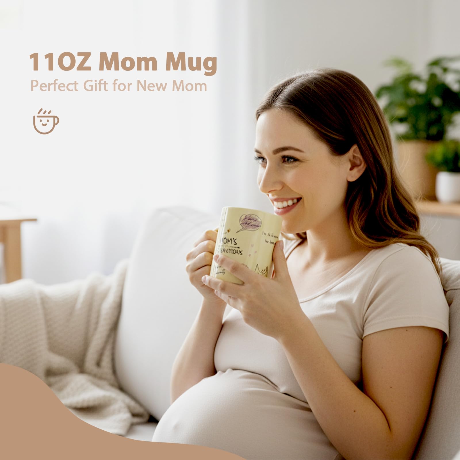MHSMHL canvas bags open showing organized baby and mommy essentials