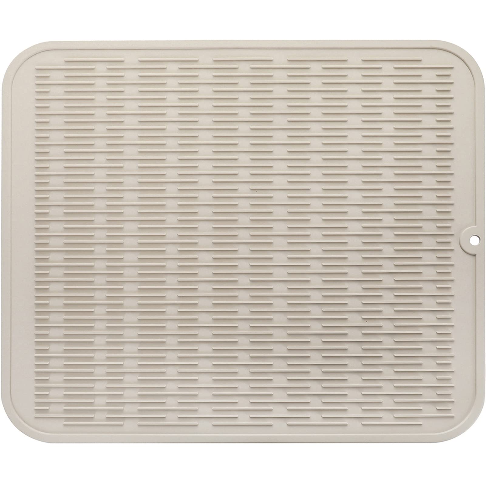 MicoYang full mat front view protecting counter and providing large drying surface