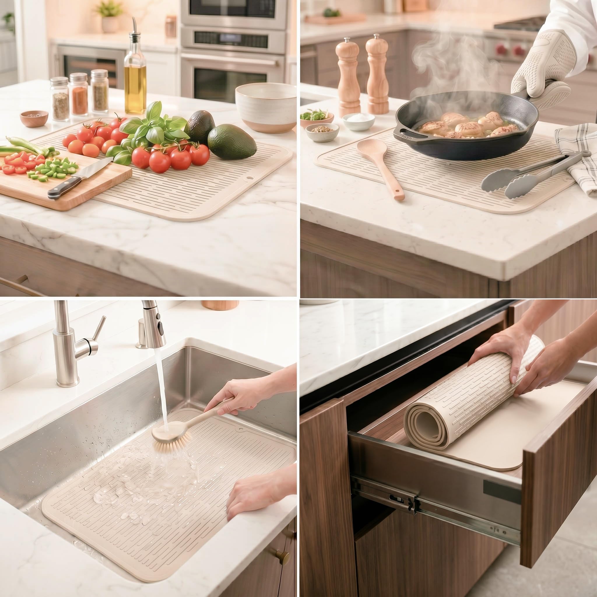 MicoYang rolled mat compact for storage and space saving