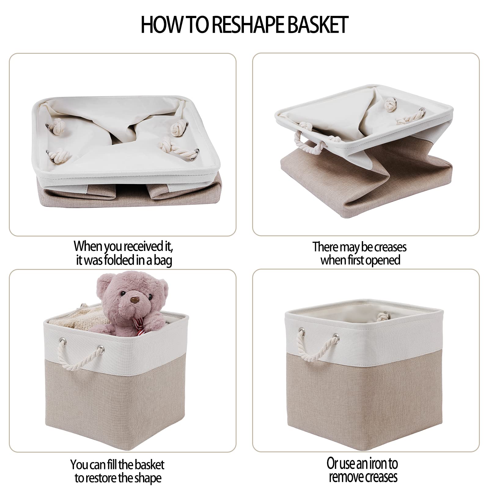 MidmmVick cube placed on shelving showing neat shelf arrangement and space-saving benefit