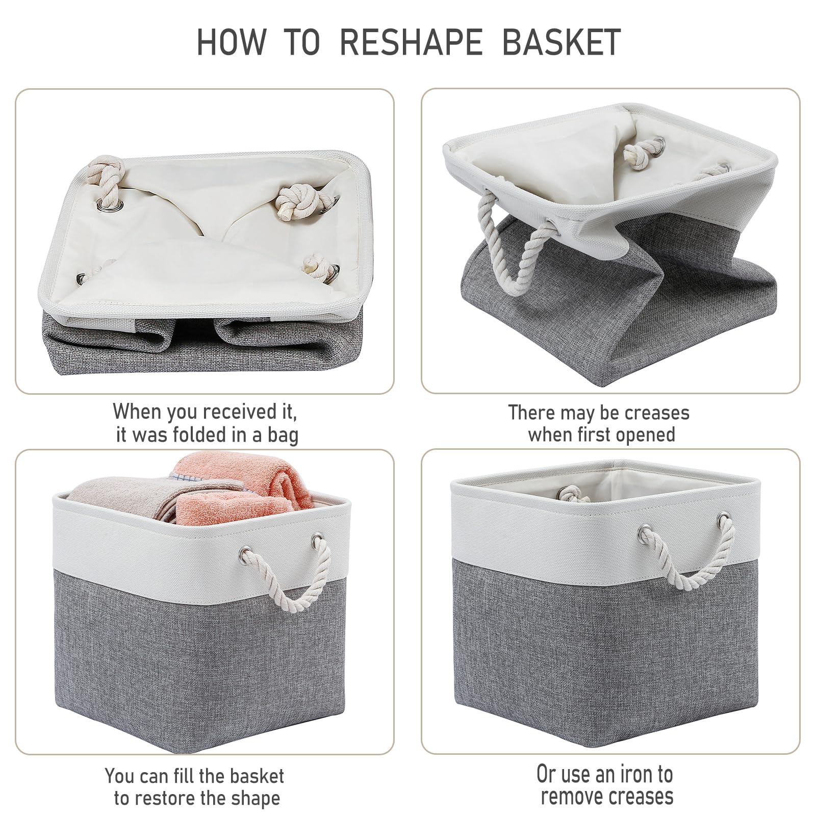 MidmmVick cube folded flat for compact storage when not in use