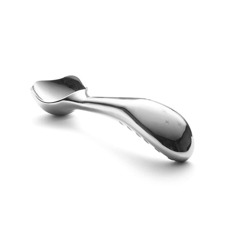 Midnight Scoop front profile showing durable stainless steel and professional finish for reliable serving