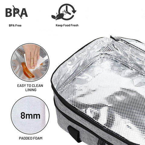 MIER interior foil and 8mm foam visible to indicate insulation and protection