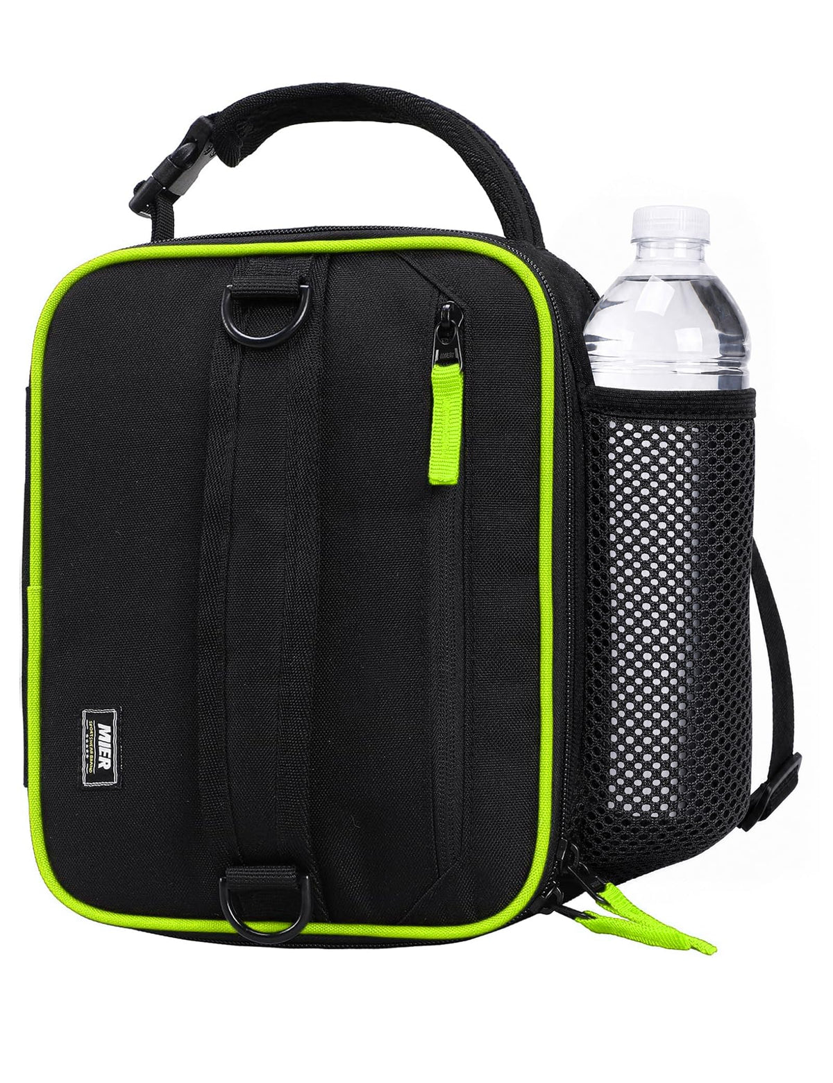 MIER lunch box front view showing compact design and easy carry benefits
