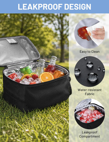 MIER insulated liner interior texture for easy cleaning and cold retention