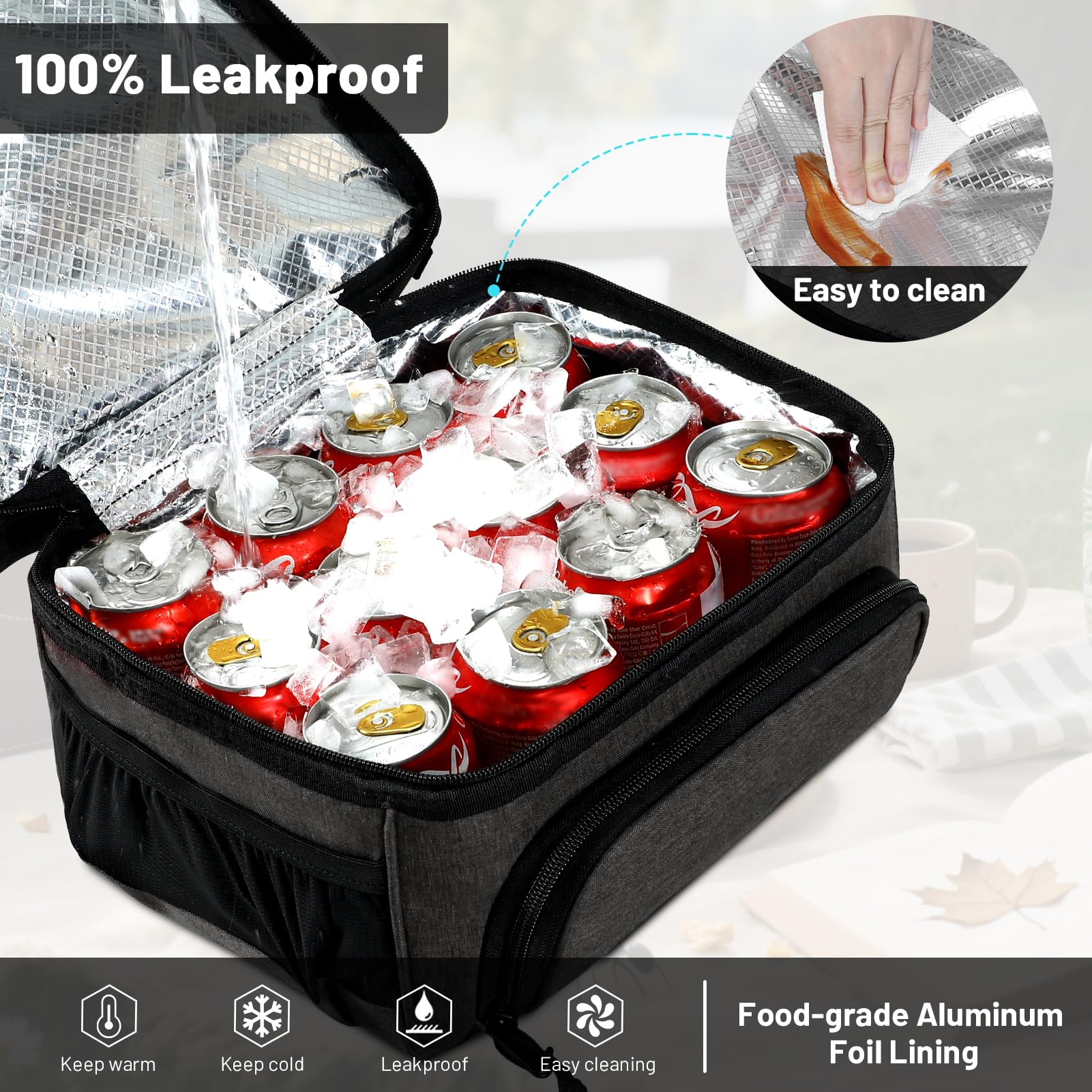MIER front pocket filled with utensils illustrating quick-access organization