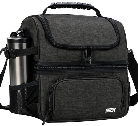 MIER lunch box front view showing compact design and organized look