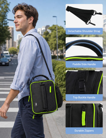 MIER interior mesh pocket and liner for ice pack organization and freshness