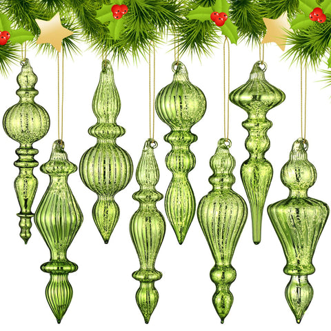 Mifoci front packaging showing eight fresh green finials, tidy storage and ready-to-decorate