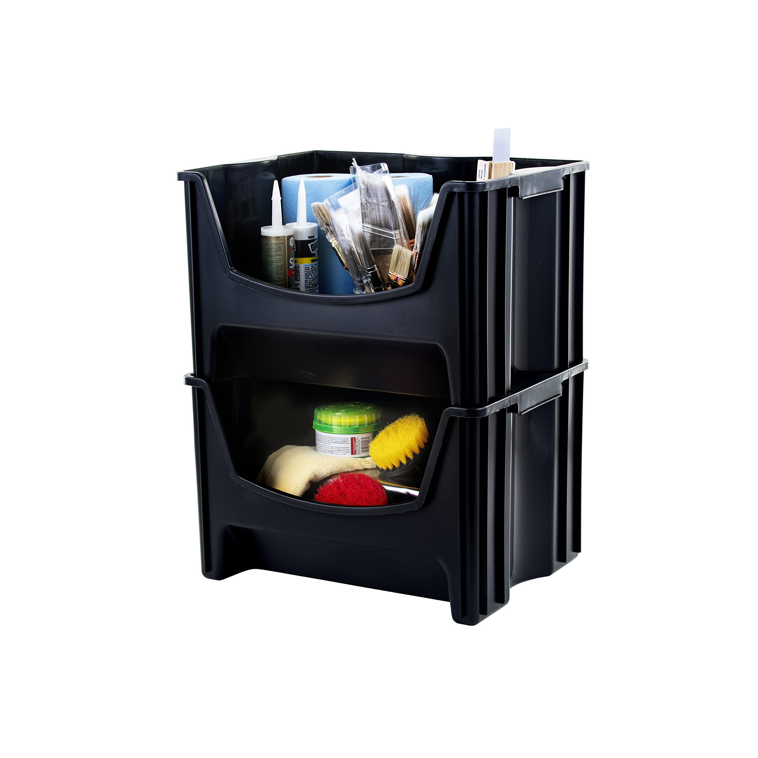 Mighty Tuff on workbench in lifestyle scene for durable everyday use