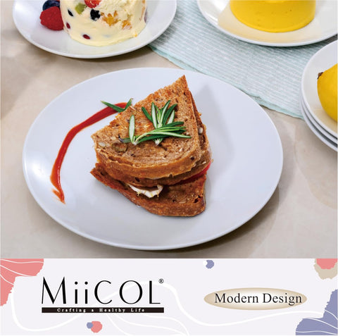 Miicol dining table lifestyle scene showing timeless look improving table presentation