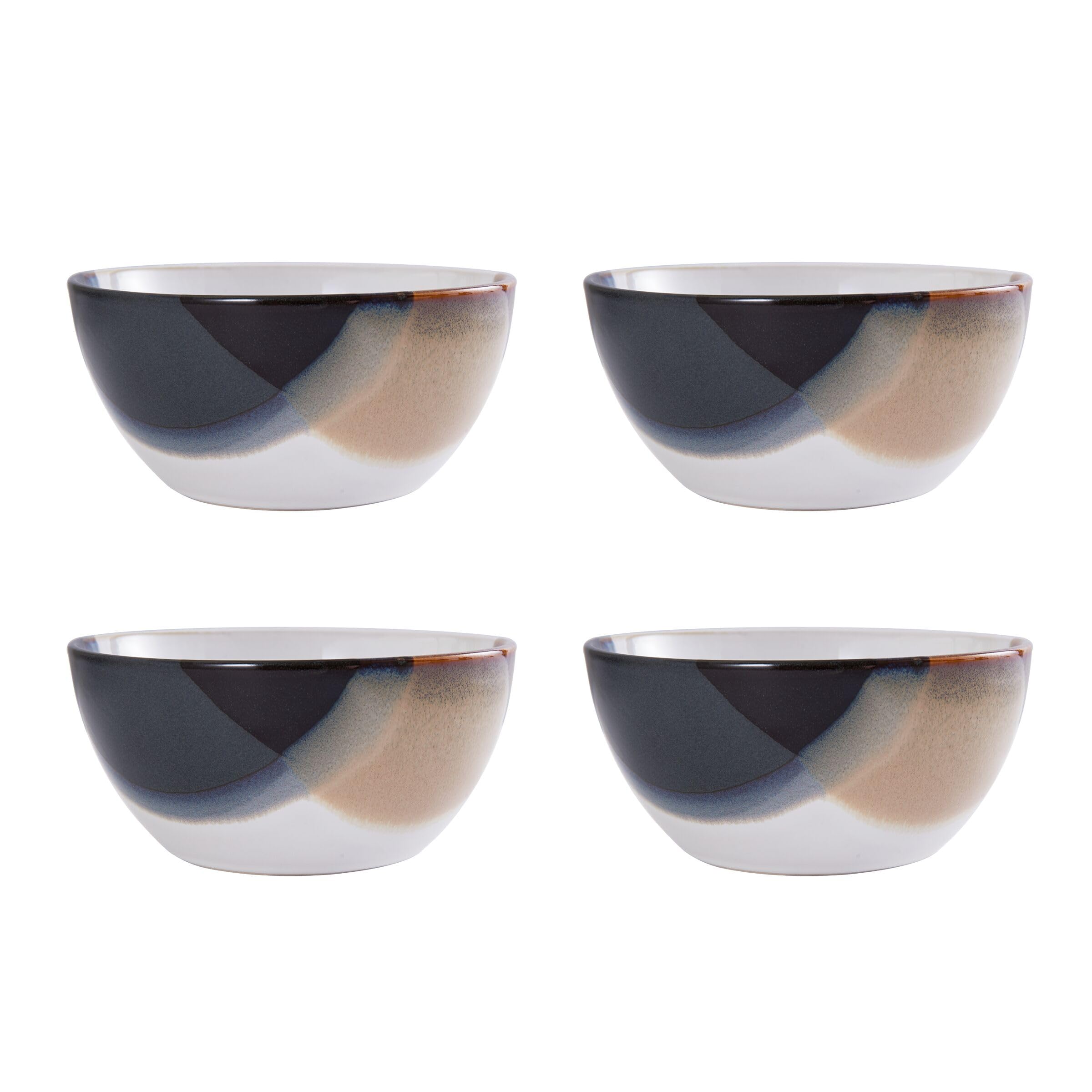 Mikasa Caden plates beside utensils, shows scale and portion presentation benefits