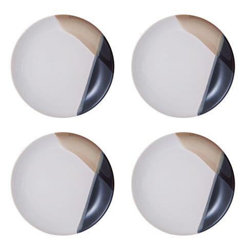 Mikasa Caden stacked plates and bowls, space-efficient storage for kitchens