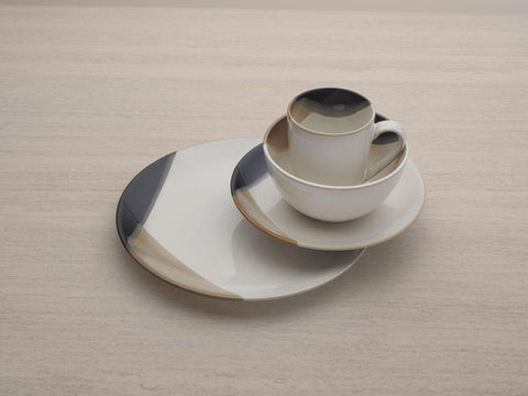 Mikasa Caden styled table with linens, creates inviting everyday dining atmosphere