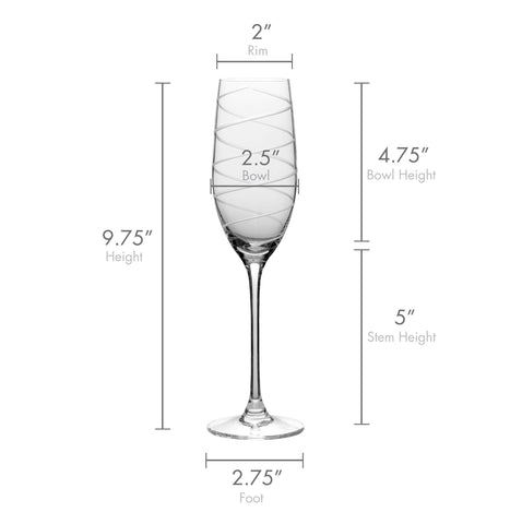 Mikasa Cheers etched pattern closeup highlighting crystal clarity and easy glass identification