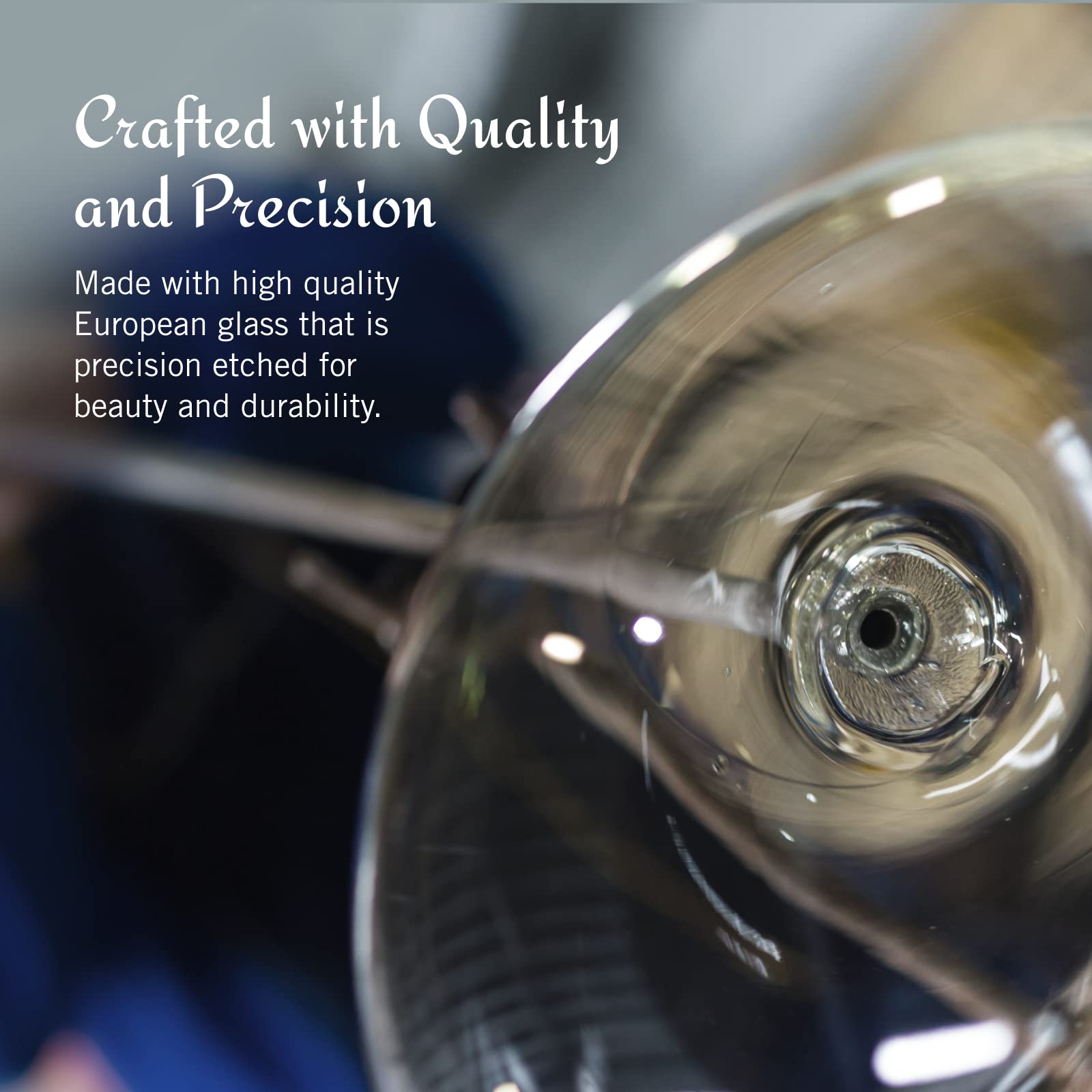 Mikasa Cheers side profile tulip bowl highlighting wine presentation