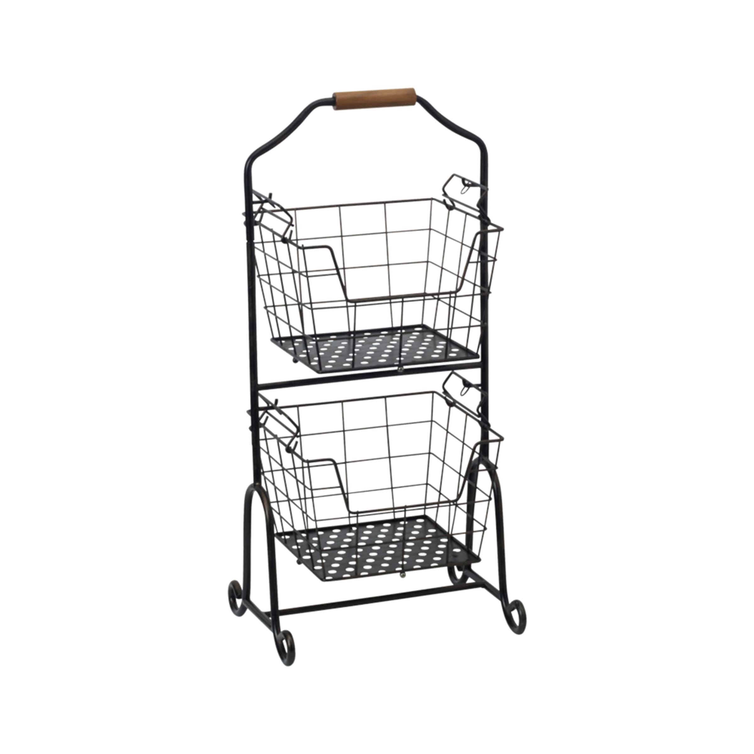 Mikasa Ferme antique black wire finish closeup resisting wear and adding style
