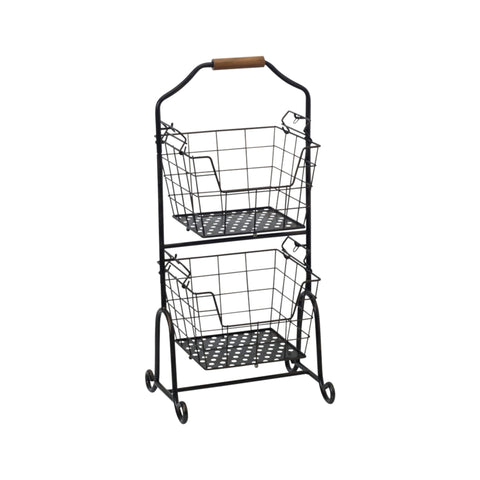Mikasa Ferme antique black wire finish closeup resisting wear and adding style
