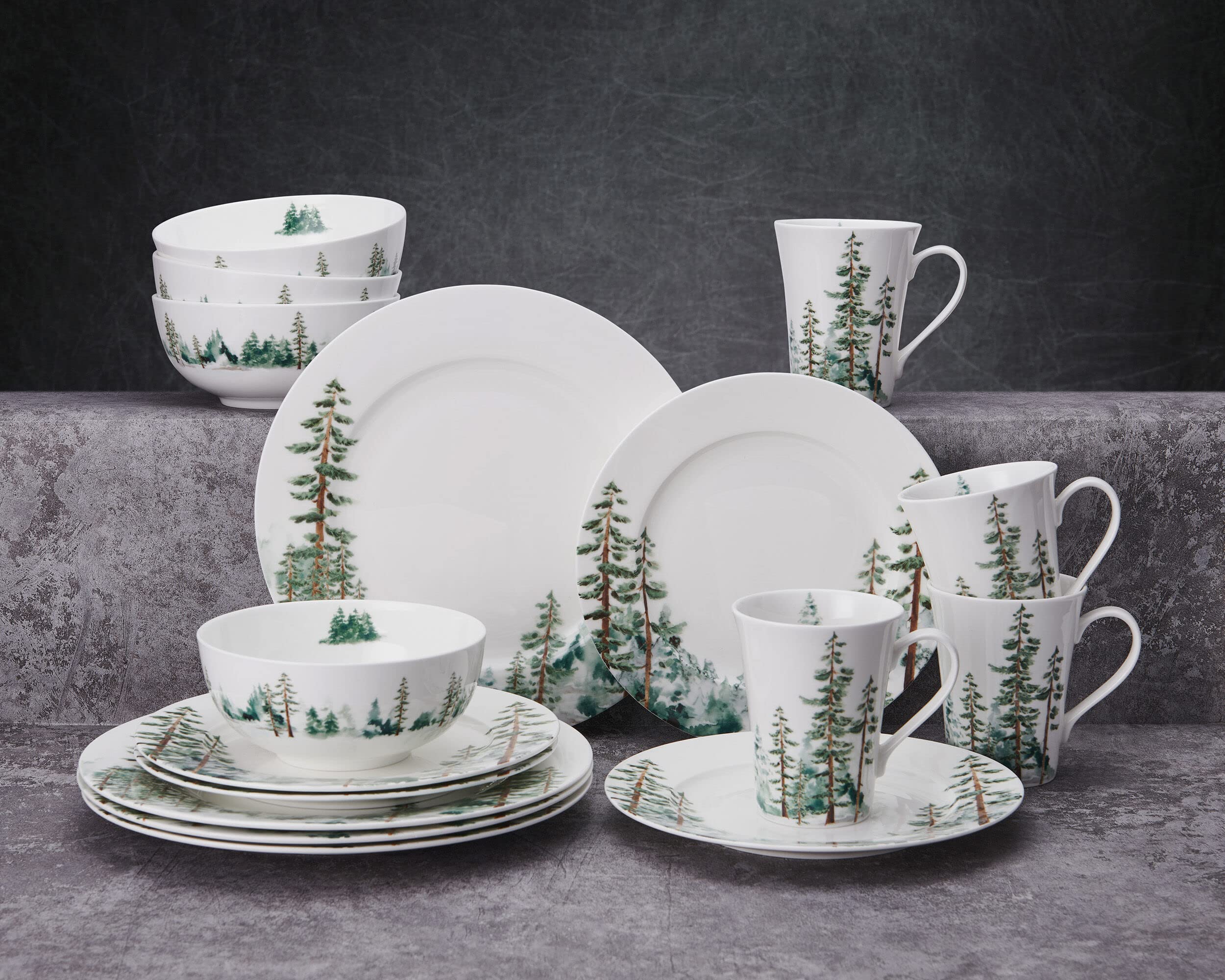 Mikasa dinnerware in a dining scene conveying casual-meal warmth